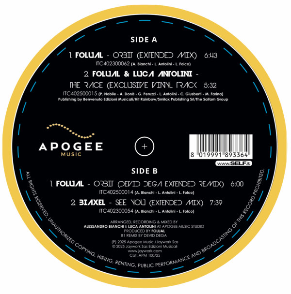 FOLUAL - Apogee Music #002